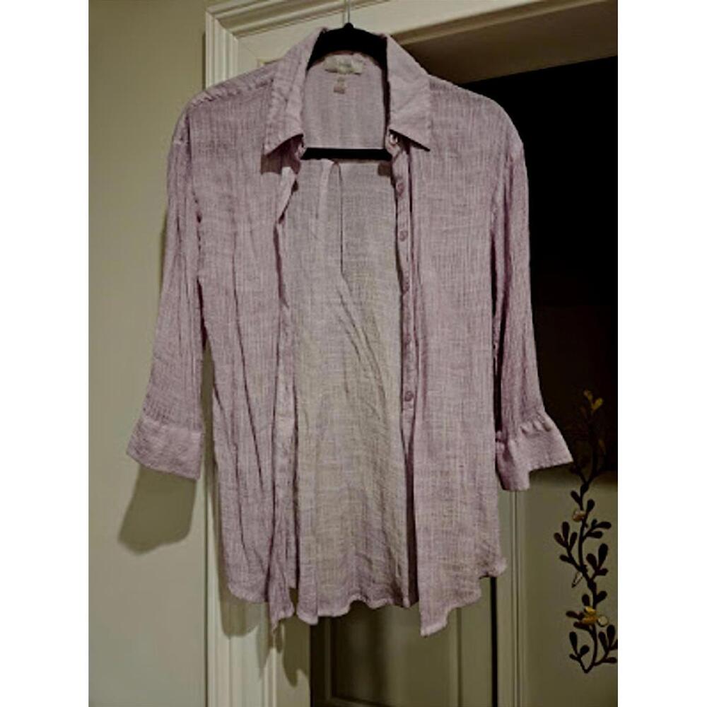 Cupio Lilac Size Small 3/4th sleeve